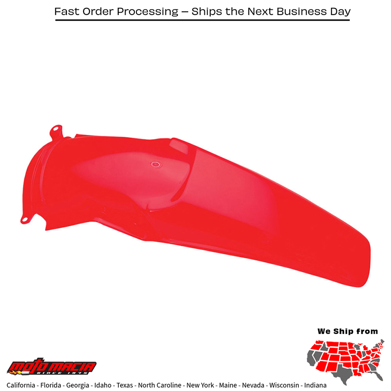 ACERBIS REAR FENDER RED Honda CR125R 1998-1999 CR250R 1997-1999 more