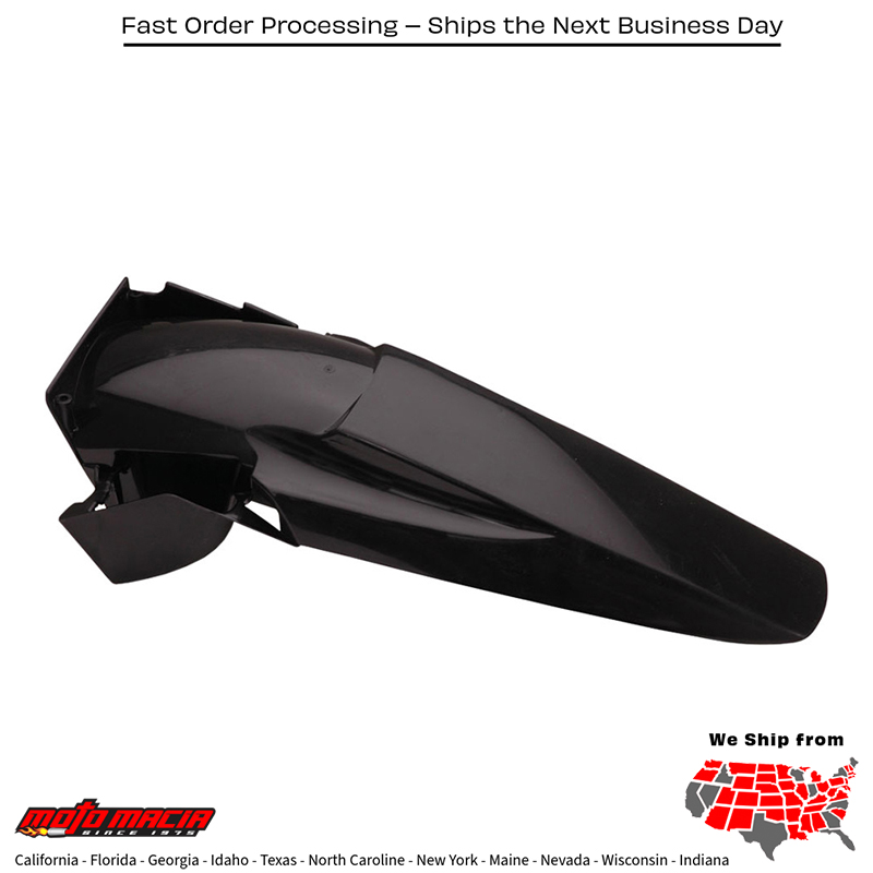 ACERBIS REAR FENDER BLACK KTM 250 SX 1998-2002 525 SX 4-Stroke 2003-200