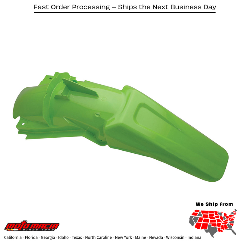 ACERBIS REAR FENDER GREEN Kawasaki KX250 1999-2002 KX125 1999-2002 more