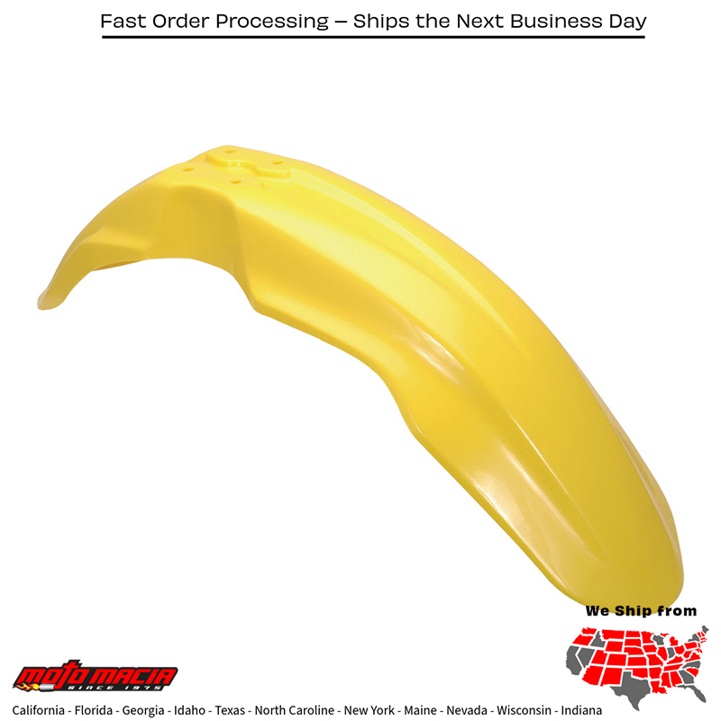 ACERBIS FRONT FENDER YELLOW Suzuki RM-Z250 2007-2009 RM-Z450 2005-20 more