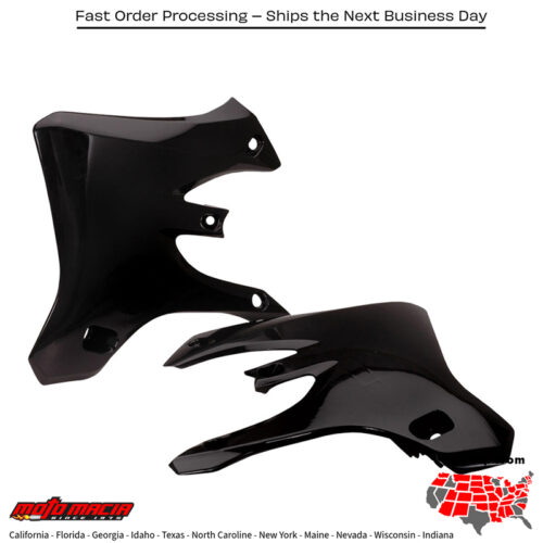 RADIATOR SHROUDS BLACK Yamaha YZ250F 2003-2005 Yamaha YZ450F 2003-2005