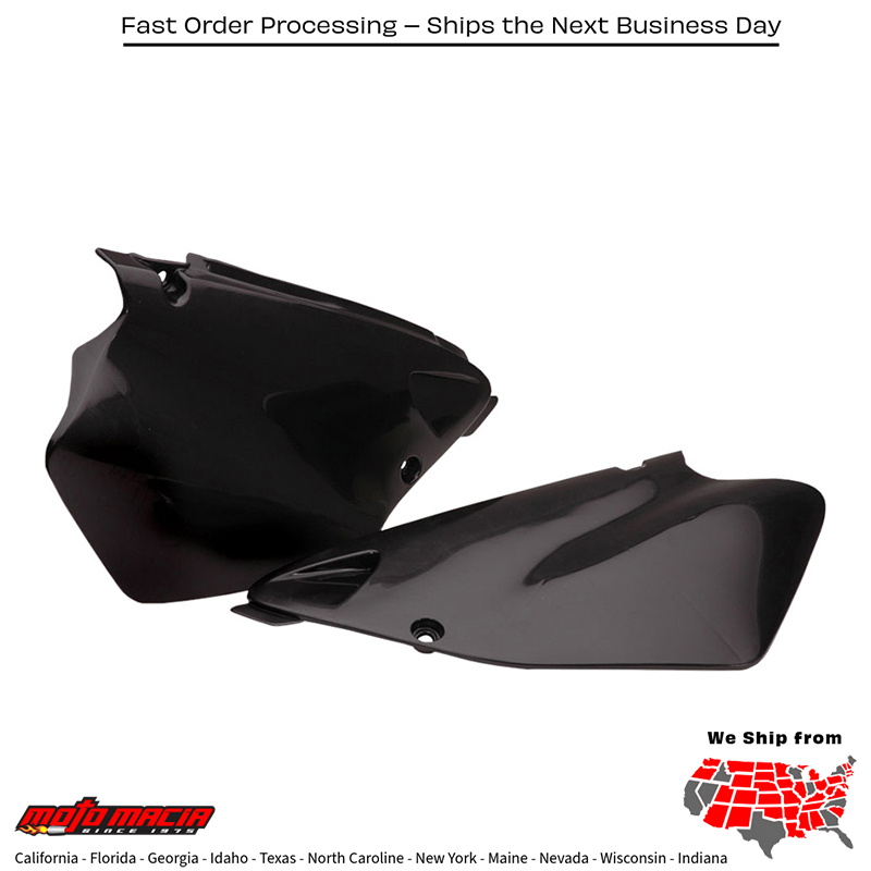 ACERBIS SIDE PANELS BLACK Yamaha YZ125 1996-2001 YZ250 1996-2001 Yam more