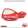 ACERBIS UNIKO VENTED HANDGUARDS RED/WHITE Beta 390 RS 2015-2015 430 RS more