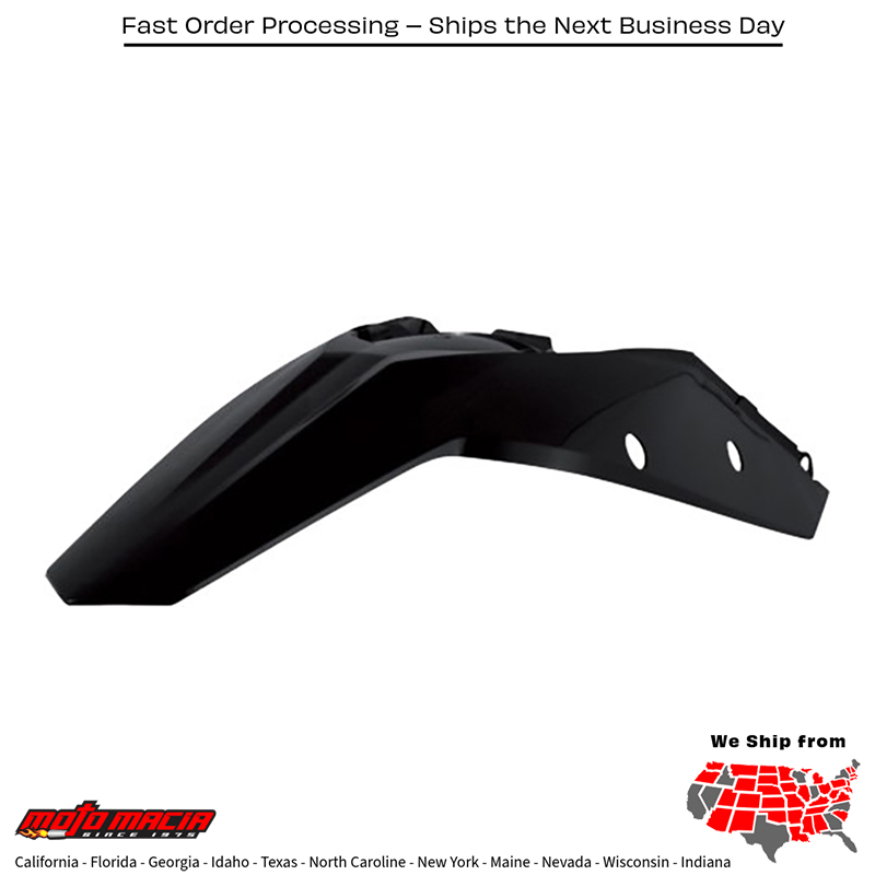 ACERBIS REAR/SIDE COWLING BLACK KTM 250 SX-F 2007-2010 250 XC 2008-2010 more