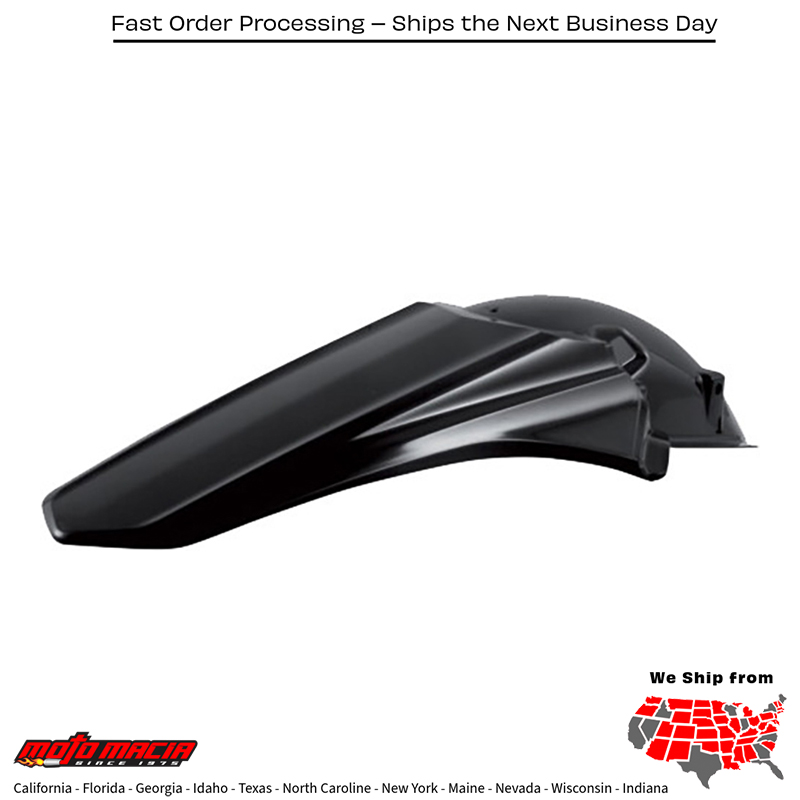 ACERBIS REAR FENDER BLACK Honda CRF450R 2009-2012 CRF250R 2010-2013 H more