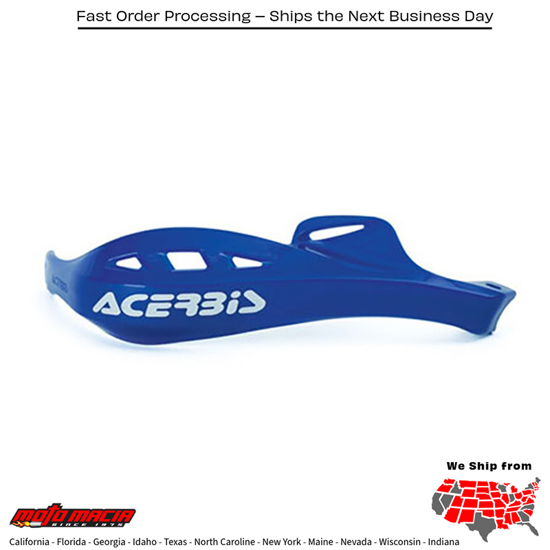 RALLY PROFILE HANDGUARDS BLUE