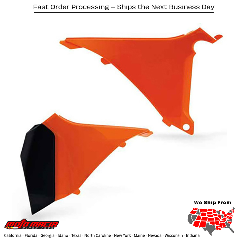 ACERBIS AIRBOX COVER ORANGE KTM 350 XC-F 2011-2012 150 XC 2011-2012 more