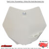 FRONT NUMBER PLATE WHITE KTM 65 SX 2009-2015