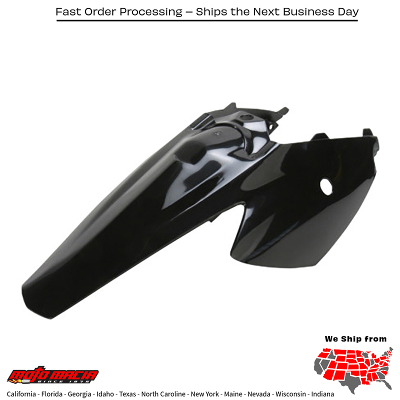 ACERBIS REAR FENDER BLACK KTM 85 SXS 2012-2012 KTM 85 SX (17/14) 2003-2012