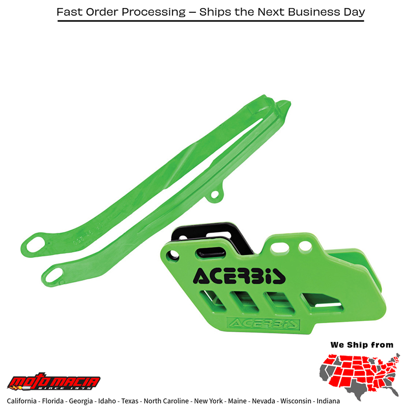 Chain Guide (Guia De Cadena) Acerbis Kawasaki Kx250f 2009-2016 Kx450f 2009
