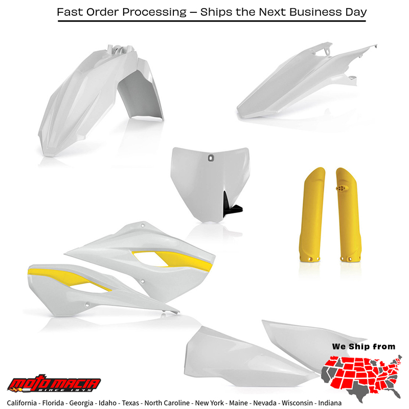 PLASTIC KIT Husqvarna TC 125 2015-2015 Husqvarna FC 250 2015-2015 Husqvarna FC 350 2015-2015 Husqvarna FC 450 2015-2015 Husqvarna TC 250 2015-2015
