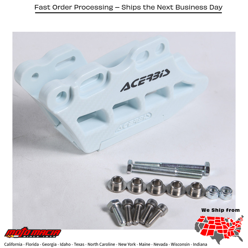 Chain Guide (Guia De Cadena) Acerbis Suzuki Rm-Z250 2005-2017 Rm-Z450 2005