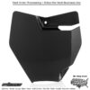FRONT NUMBER PLATE BLACK KTM 65 SX 2016-2024