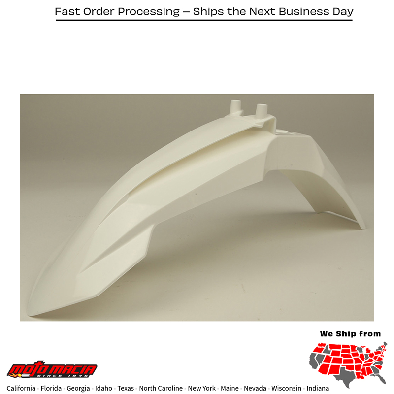 ACERBIS FRONT FENDER WHITE KTM 65 SX 2016-2024