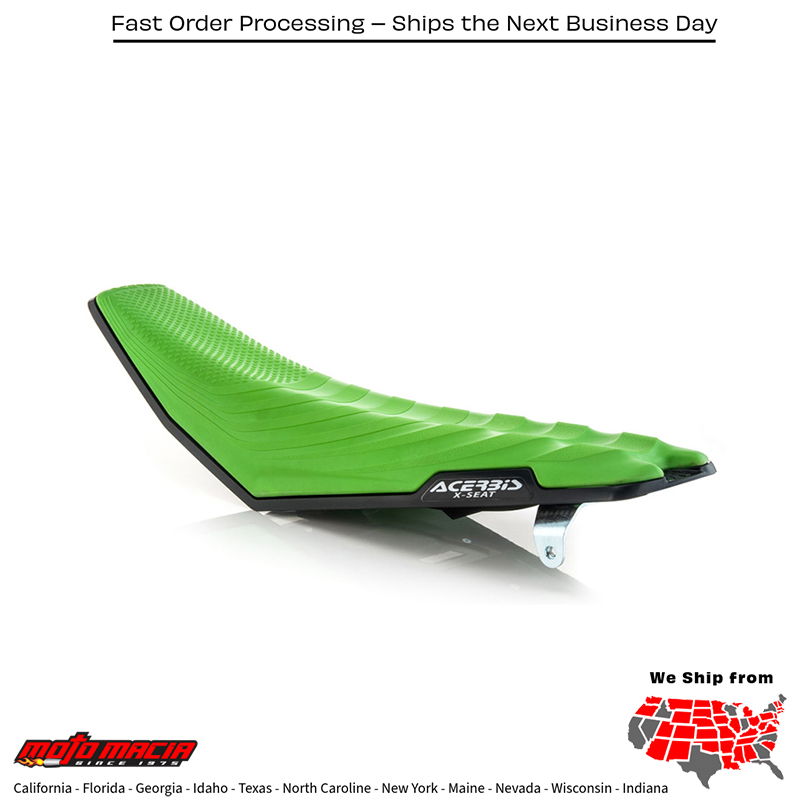 ACERBIS X-SEAT GREEN Kawasaki KX250F 2017-2020 KX450F 2016-2018 Ka
