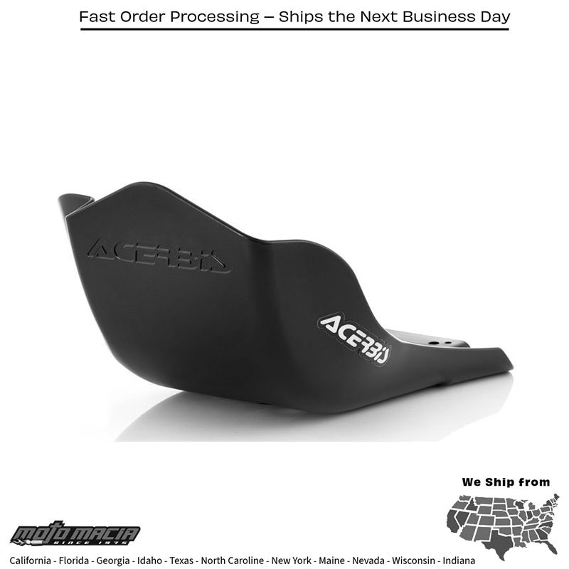 ACERBIS SKID PLATE BLACK Kawasaki KX450F 2016-2018