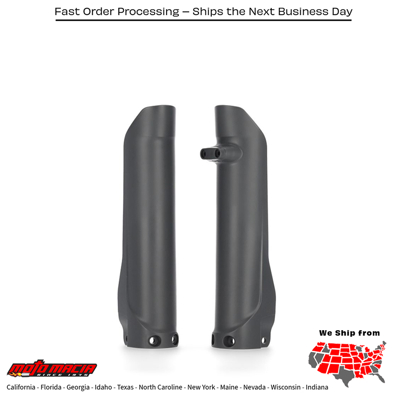 ACERBIS LOWER FORK COVER SET HUS OE GREY Husqvarna FE 350S 2016-2023 more