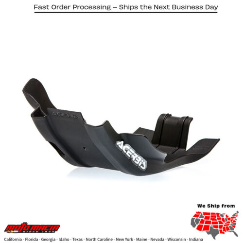 ACERBIS SKID PLATE BLACK Husqvarna TC 250 2017-2018 KTM 250 SX 2017-2018 KT...