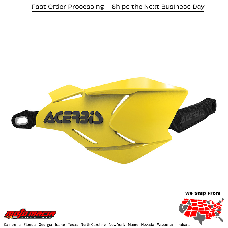 X-FACTORY HANDGUARD YELLOW/BLACK Honda CR125R 1979-2007 Honda CR250R 1978-2007 Honda CR85R 2003-2007 Honda CR85RB Expert 2003-2007 Honda XR650R 2000-2007 Honda XR250R 1981-2004 Honda XR400R 1996-2004 Honda XR100R 1985-2003 Honda XR80R 1985-2003 Beta 390 RS