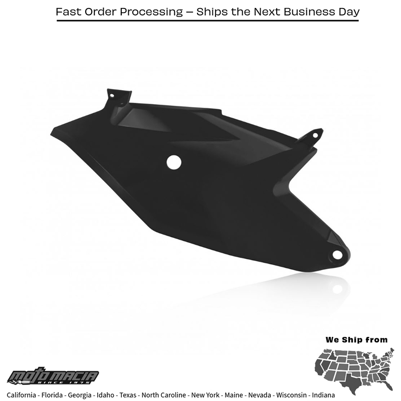 ACERBIS SIDE PANELS BLACK KTM 85 SX (17/14) 2018-2023 85 SX (19/16) 202