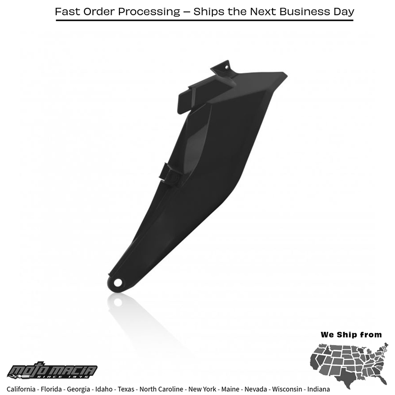 ACERBIS SIDE PANELS BLACK KTM 85 SX (17/14) 2018-2023 85 SX (19/16) 202 - Image 2