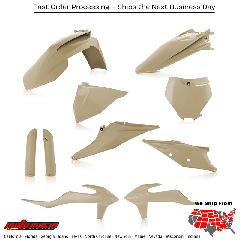 FULL PLASTIC KIT DESERT EAGLE KTM KTM 450 SX-F 350 SX-F 250 SX-F 250 SX 150 SX 125 SX 450 XC-F 350 XC-F 250 XC-F 450 SX-F Factory Edition 350 XCF-W 2019-2021