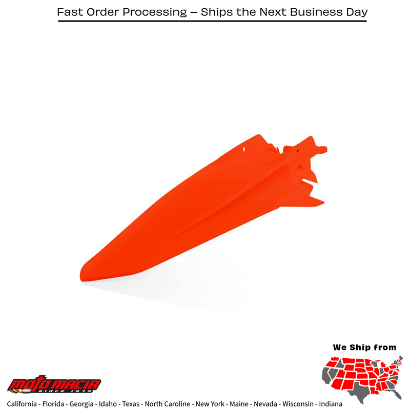 ACERBIS REAR FENDER ORANGE KTM 450 SX-F 2019-2022 350 SX-F 2019-2022 KT more