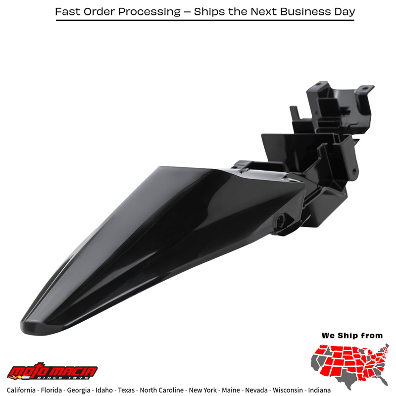 ACERBIS REAR FENDER BLACK Kawasaki KLX110 2010-2020 KLX110L 2010-2 more