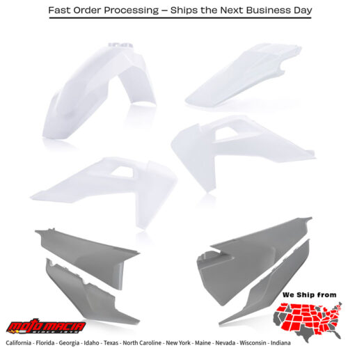 PLASTIC KIT HUS ORIGINAL Husqvarna FE 250 FE 350 FE 450 FE 501 TE 150 2020-2023