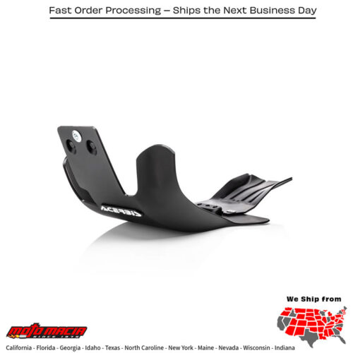 ACERBIS SKID PLATE BLACK BETA 250 RR (2T) 2020-2024 300 RR (2T) 2 more