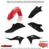 PLASTIC KIT GAS RED/BLACK Gas Gas Gas-Gas EC 300 EC 250 EC 250F EC 350F 2021-2023