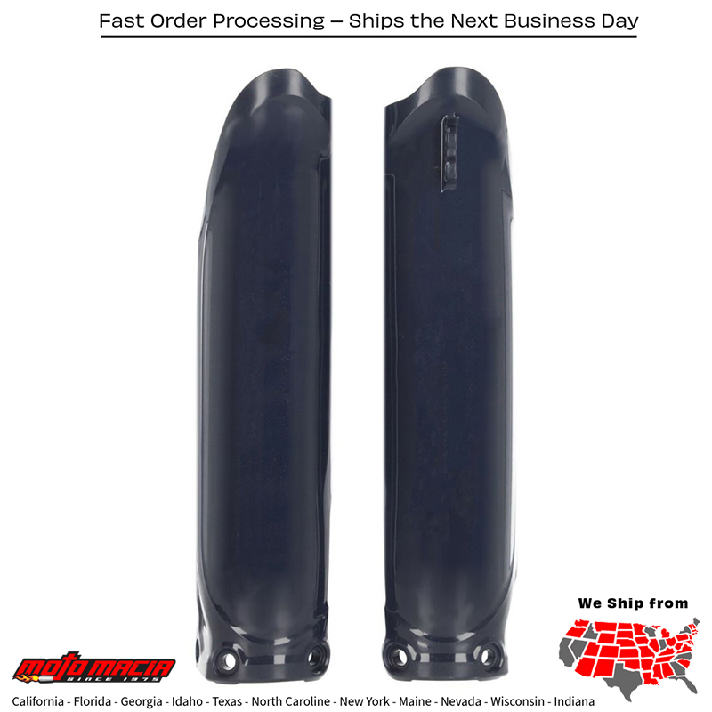 ACERBIS LOWER FORK COVER SET DARK BLUE Yamaha YZ450F 2023-2024 YZ25 more