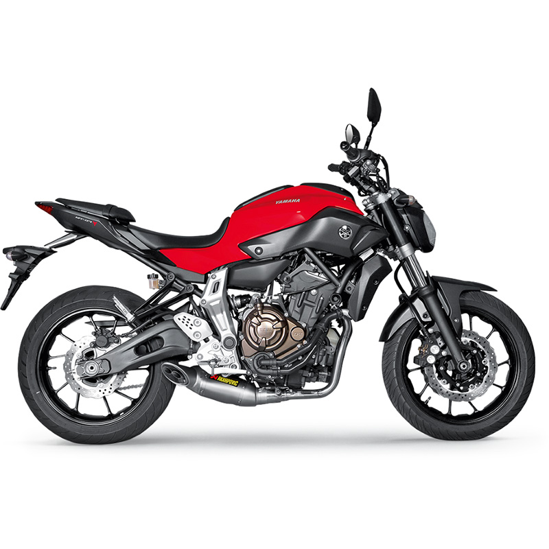 AKRAPOVIC EXHAUST RAC SS/TI FZ07 Yamaha MT-07/FZ-07 2014-2016... - Image 2