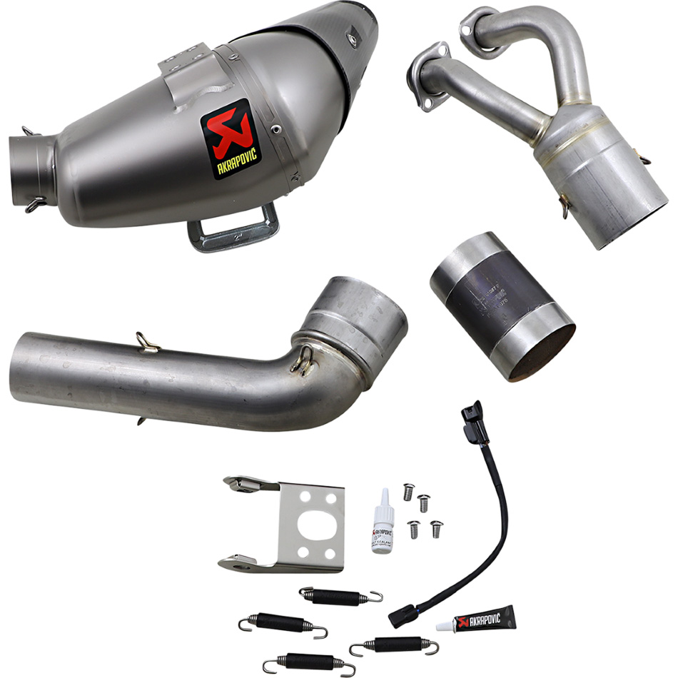 AKRAPOVIC EXHAUST SS/TI/CF MT-07 Yamaha FZ-07 2021-2023 Tracer... - Image 2