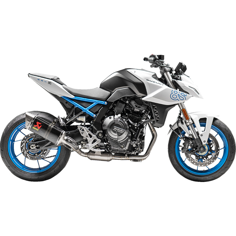 AKRAPOVIC EXHAUST RACE STAINLESS CARBON SUZUKI GSX-8S GSX-8R/S 20...