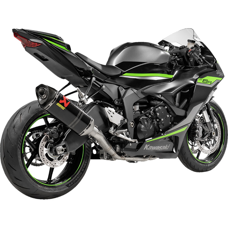 AKRAPOVIC EXHAUST RACE CARBON KAWASAKI ZX-6R Ninja ZX-6R 2023-2025...
