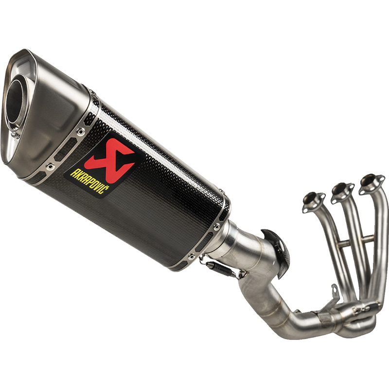 AKRAPOVIC EXHAUST RACE CARBON YAMAHA TRACER 9/GT/GT+ 2021-2025... - Image 4