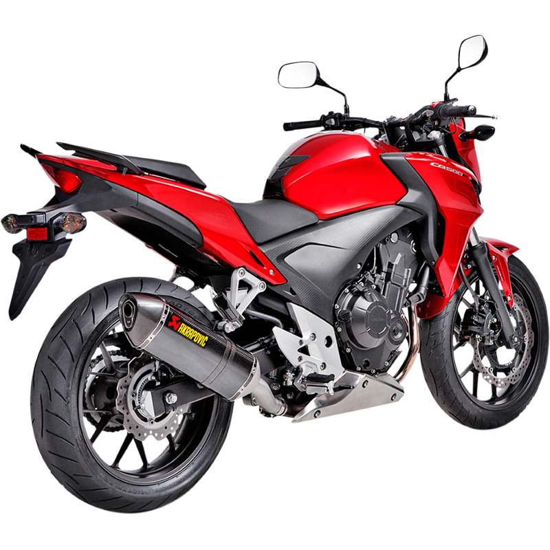 AKRAPOVIC MUFFLER CF CB500F/R/X Honda CB400/500F 2013-2015...