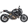 AKRAPOVIC MUFFLER TI BLK 821 MONSTR Ducati Monster 821 2014-2016...