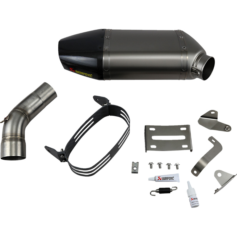 AKRAPOVIC MUFFLER ZX6R 07-08 Kawasaki Ninja ZX-6R 2007-2008... - Image 3