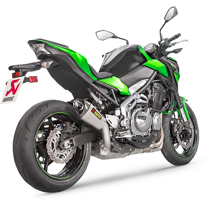 AKRAPOVIC MUFFLER RACE Z900 17-20 Kawasaki Z900 2017-2019...