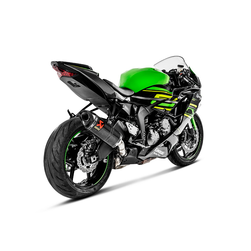 AKRAPOVIC MUFFLER CF/CF ZX6R 09-19 Kawasaki Ninja ZX-6R 2009-2020... - Image 2