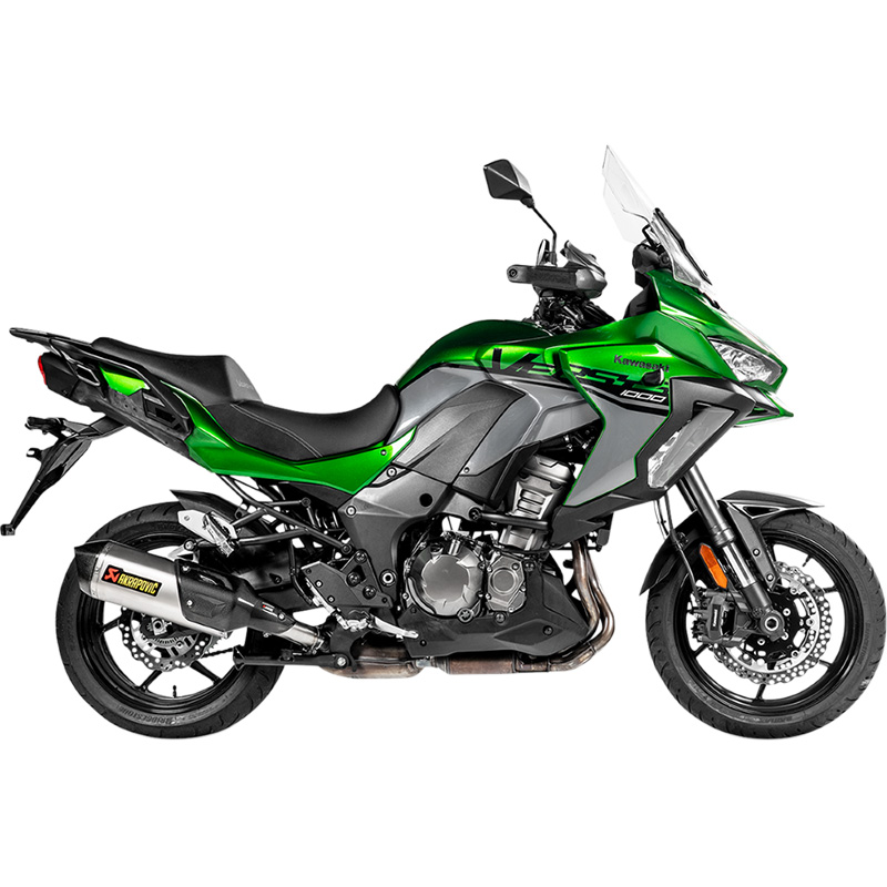 AKRAPOVIC MUFFLER TI VERSYS 1000 Kawasaki Versys 1000 2019-2024...