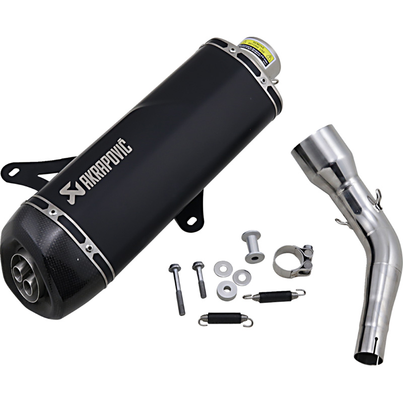 AKRAPOVIC MUFFLER SS BLK GTS300 Vespa GTS125/150i.e Super 2009-2016... - Image 2