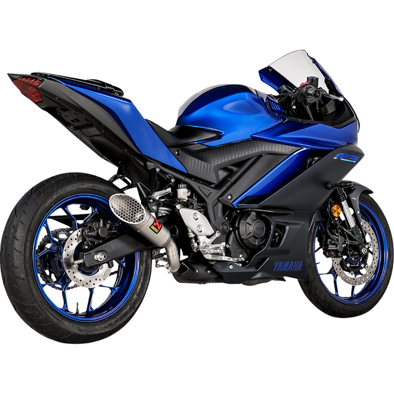 AKRAPOVIC MUFFLER TI YAMAHA R3 MT03 22 MT-03 2022-2025 YZF-R3...