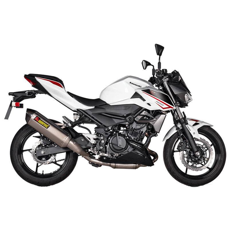 AKRAPOVIC MUFFLER TI ECE NINJA 400 Kawasaki 2018-2025 Z400... - Image 4