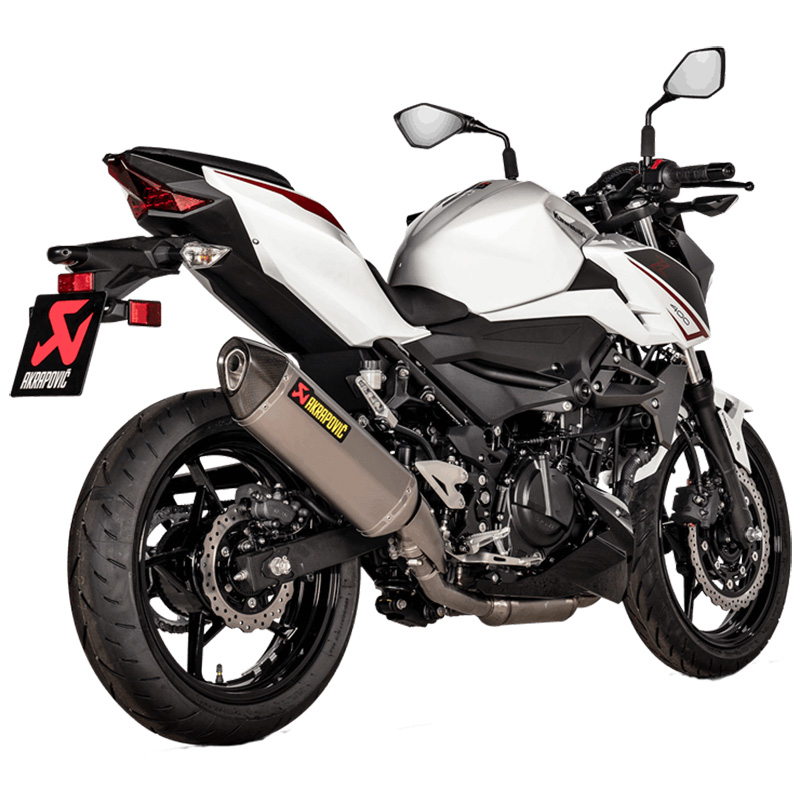 AKRAPOVIC MUFFLER TI ECE NINJA 400 Kawasaki 2018-2025 Z400... - Image 5
