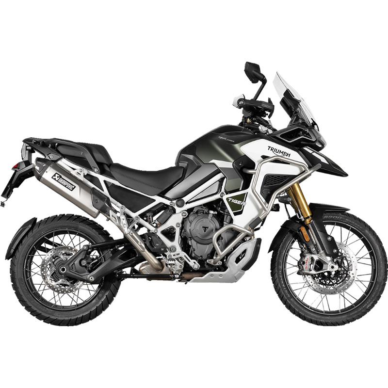 AKRAPOVIC MUFFLER TRIUMPH TIGER 1200GT / RALLY ...