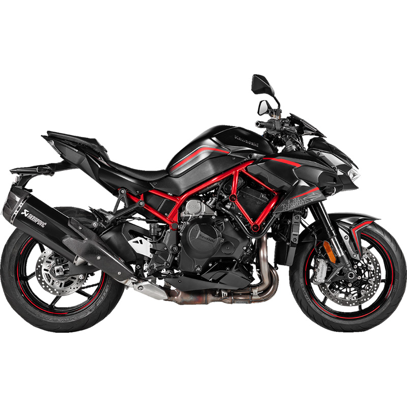 AKRAPOVIC MUFFLER TI KAWASAKI Z H2 2020-2024... - Image 2