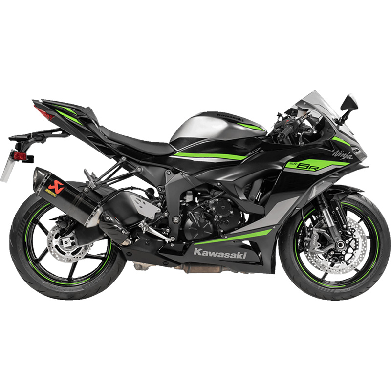 AKRAPOVIC MUFFLER CARBON ECE KAWASAKI ZX6R 2009-2025...